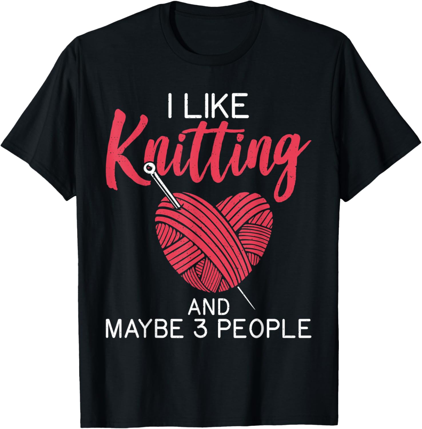 I like Knitting and maybe 3 People Crocheting Yarn Knitter