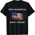 Pro America Anti Trump American Usa Flag