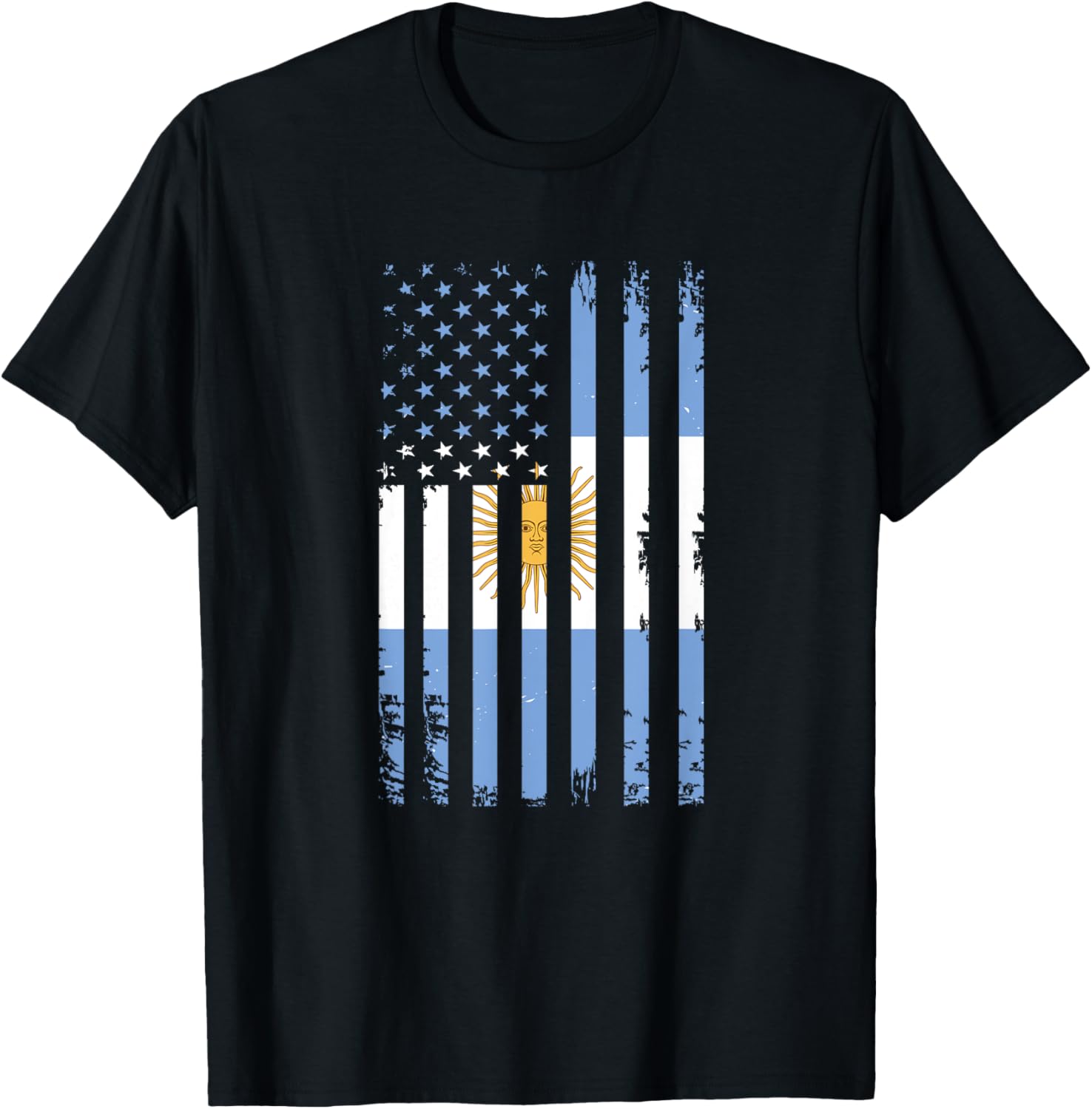 Argentinian American Flag Argentina Usa Argentine