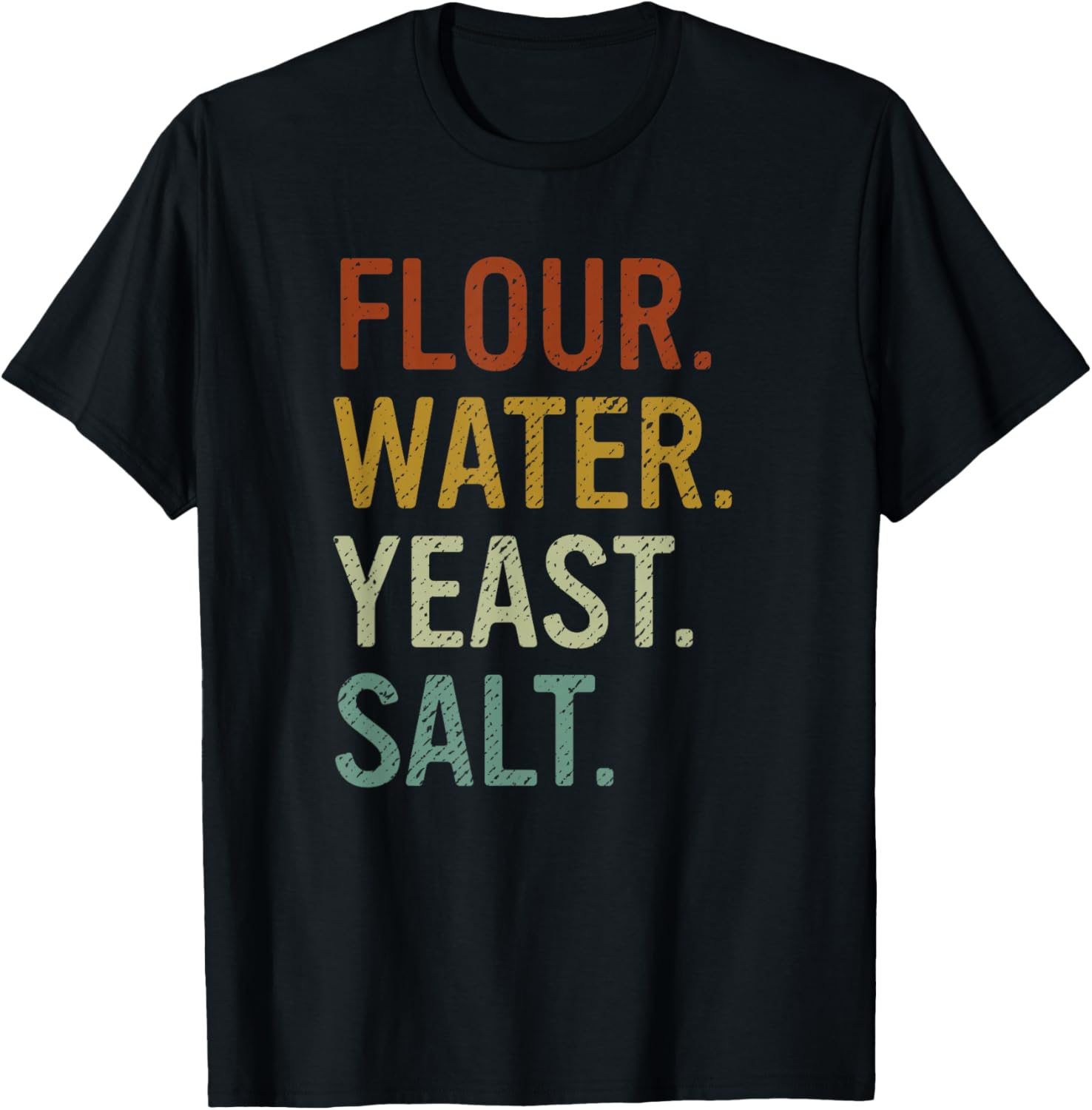 Flour Water Yeast Salt Retro Baker Sourdough Bread Maker