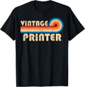 Vintage Printer Job Title Birthday Idea