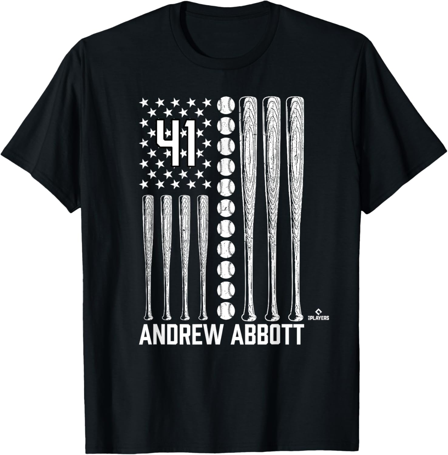 Baseball American Flag Andrew Abbott Cincinnati Baseball