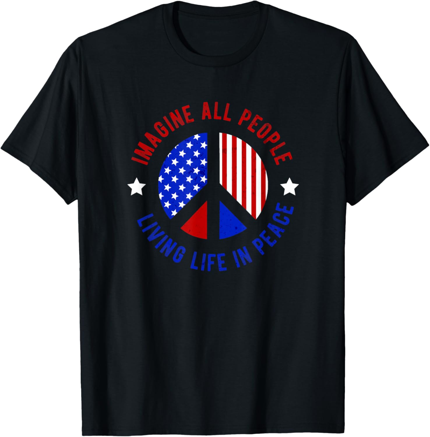 Imagine All People Living Life In Peace