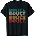 Retro Bruce Vintage Distressed Style
