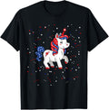 Red White And Blue Unicorn American Flag 4Th Of July Usa