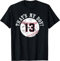 Unique Thats My Boy 13 Baseball Player Mom Or Dad Gifts