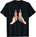 Hand Holding Hand Dipped Candles - Candle Maker