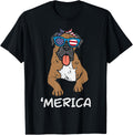 Merica Boxer Dog American Usa 4Th Of July Fourth Dog Women