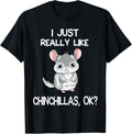 I Just Really Like Chinchillas Ok Chinchilla Lover