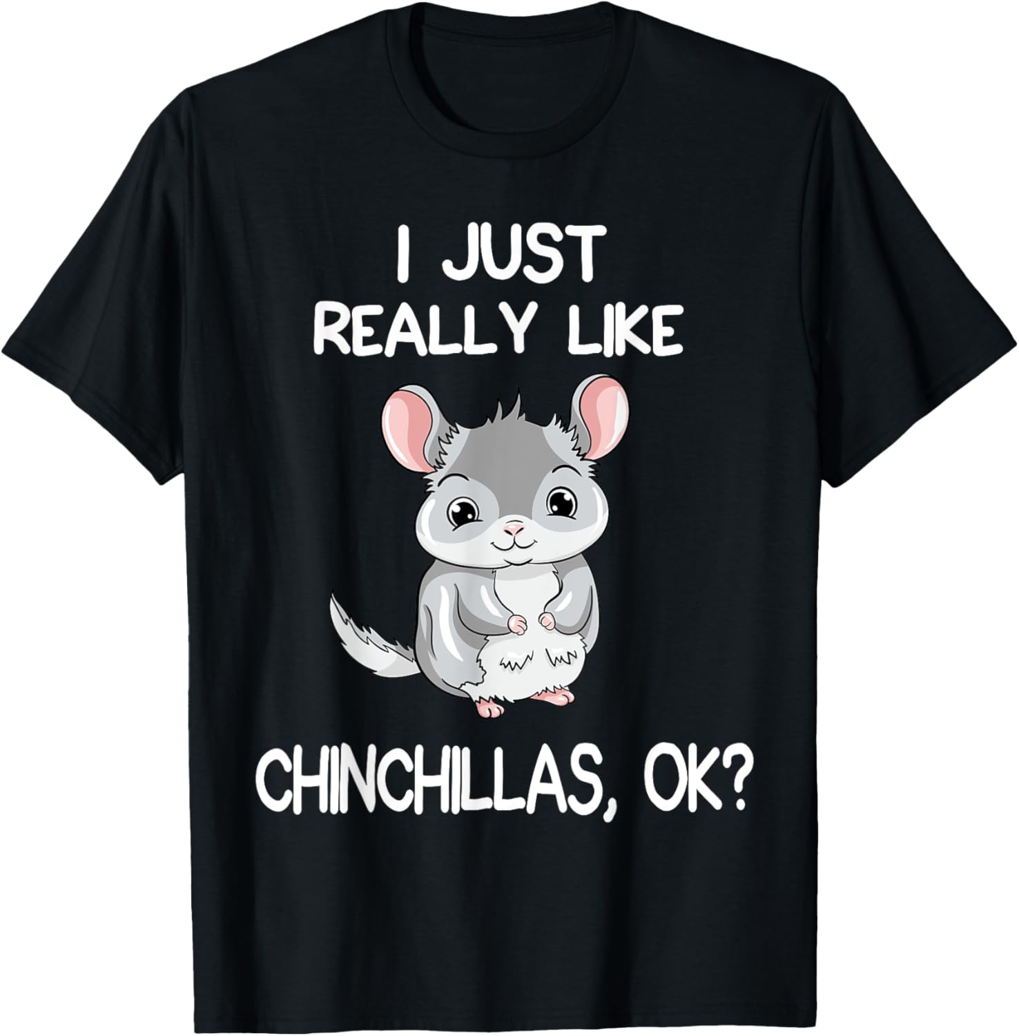 I Just Really Like Chinchillas Ok Chinchilla Lover