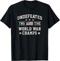 Usa Undefeated Two Time World War Champs