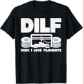 Dilf Dude I Love Filaments 3D Printing 3D Printer