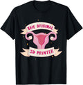 Original 3D Printer Uterus G28 Cnc Funny Geek Women