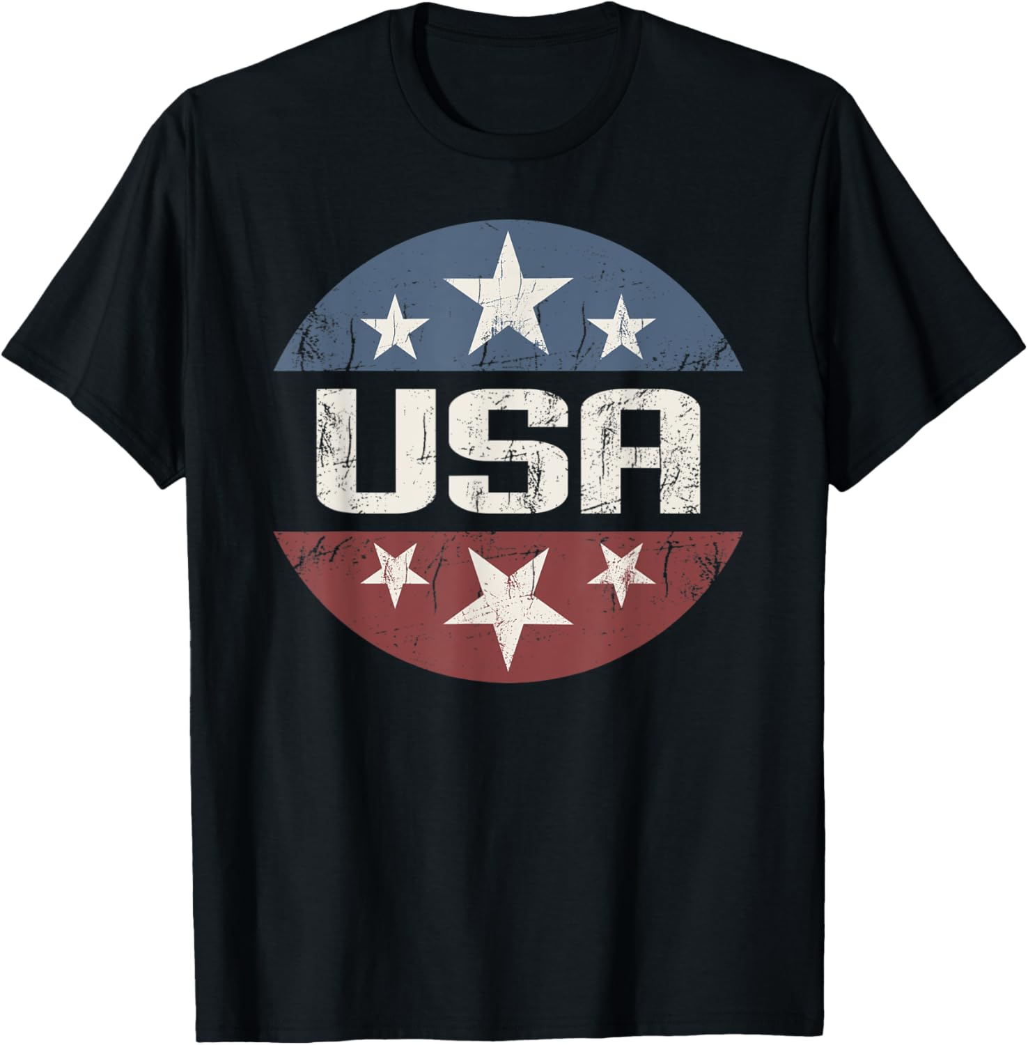 America Tshirt Patriotic 4Th Of July Vintage Stars Logo Usa