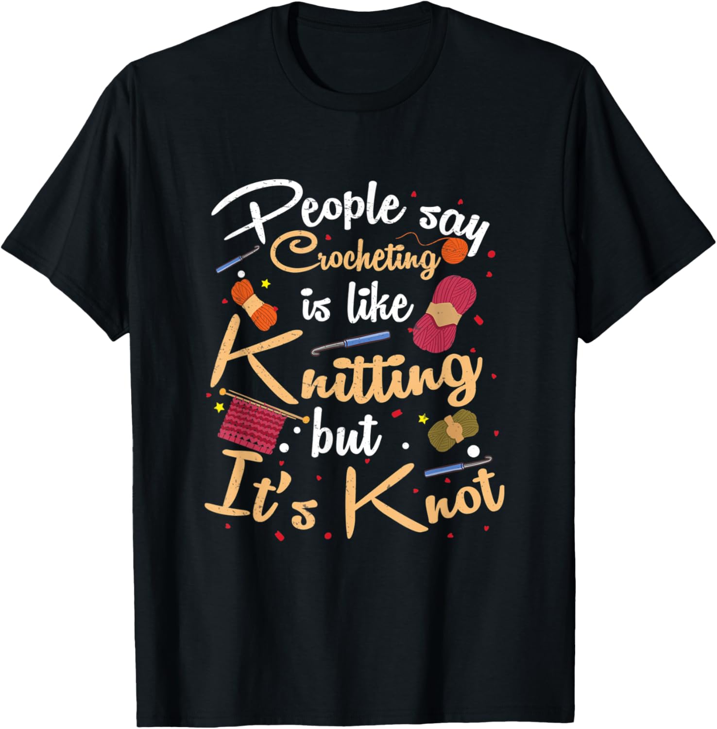 Crocheting Like Knitting Is Knot Funny Crocheting Yarn