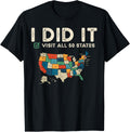 Visited All 50 Us States Usa Map Travel Visit Us States