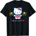Hello Kitty Fireworks Sparklers Usa Americana Patriotic Star