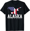 Alaska Usa Flag Vintage Eagle 4Th Of July American Gift