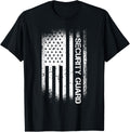 Patriotic Security Guard With American Flag