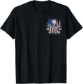 Gen X Est 1978 The Badass Generation Skull Usa Flag 2 Sided