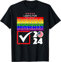 Kamala Harris For President 2024 Lgbtq Gay Pride Usa Flag