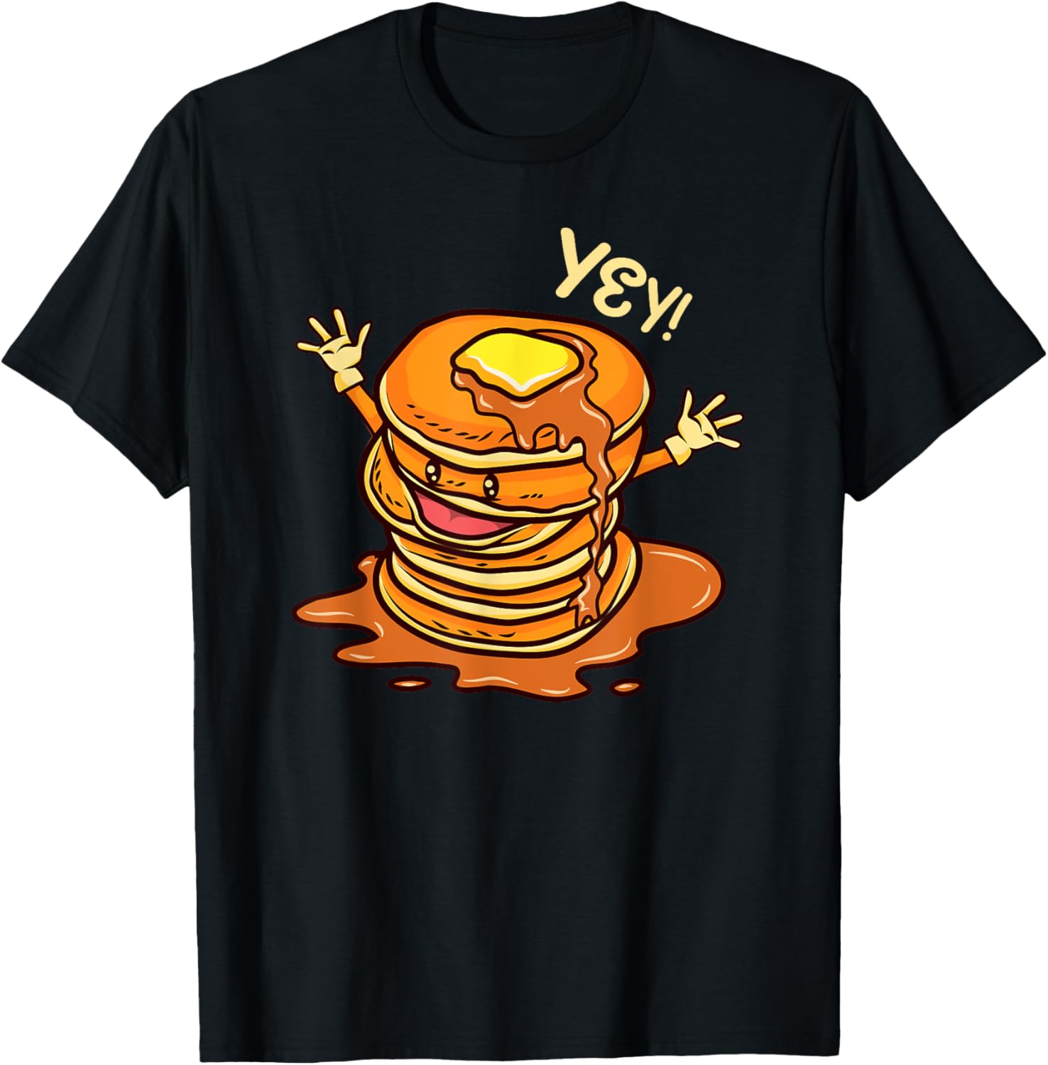 Funny Stack Of Pancakes Pajamas Cute Kawaii Pancakes