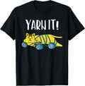 Yarn It Cat Playing With Spool Of Cotton Knitting Kitten T-Shirt for Men Women Kids