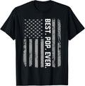 Best Pop Ever Vintage American Flag T Shirt