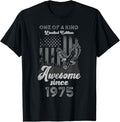 1975 Birthday 50 Years American Flag Patriotic Eagle