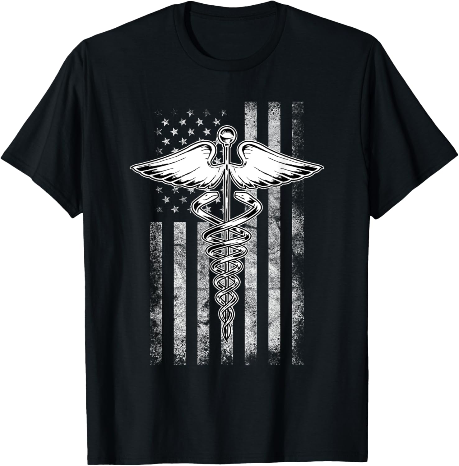 Medical Symbol American Flag