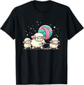 Knitting Crocheting Sheep Knitter Yarn Needle Meme Kawaii
