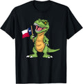 Texas Lover Kids Dinosaur Lover Usa Texas Flag