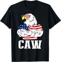 Patriotic Bald Eagle Caw 4Th Of July American Flag American