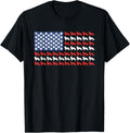 American Flag Usa Rough Collie 4Th Of July With Dog Paw