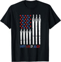 Weed American Flag 4Th Of July Funny Marijuana Joint Stoner