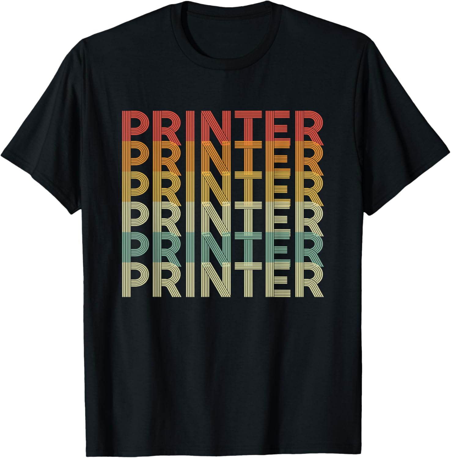 Vintage Printer Funny Job Title Profession