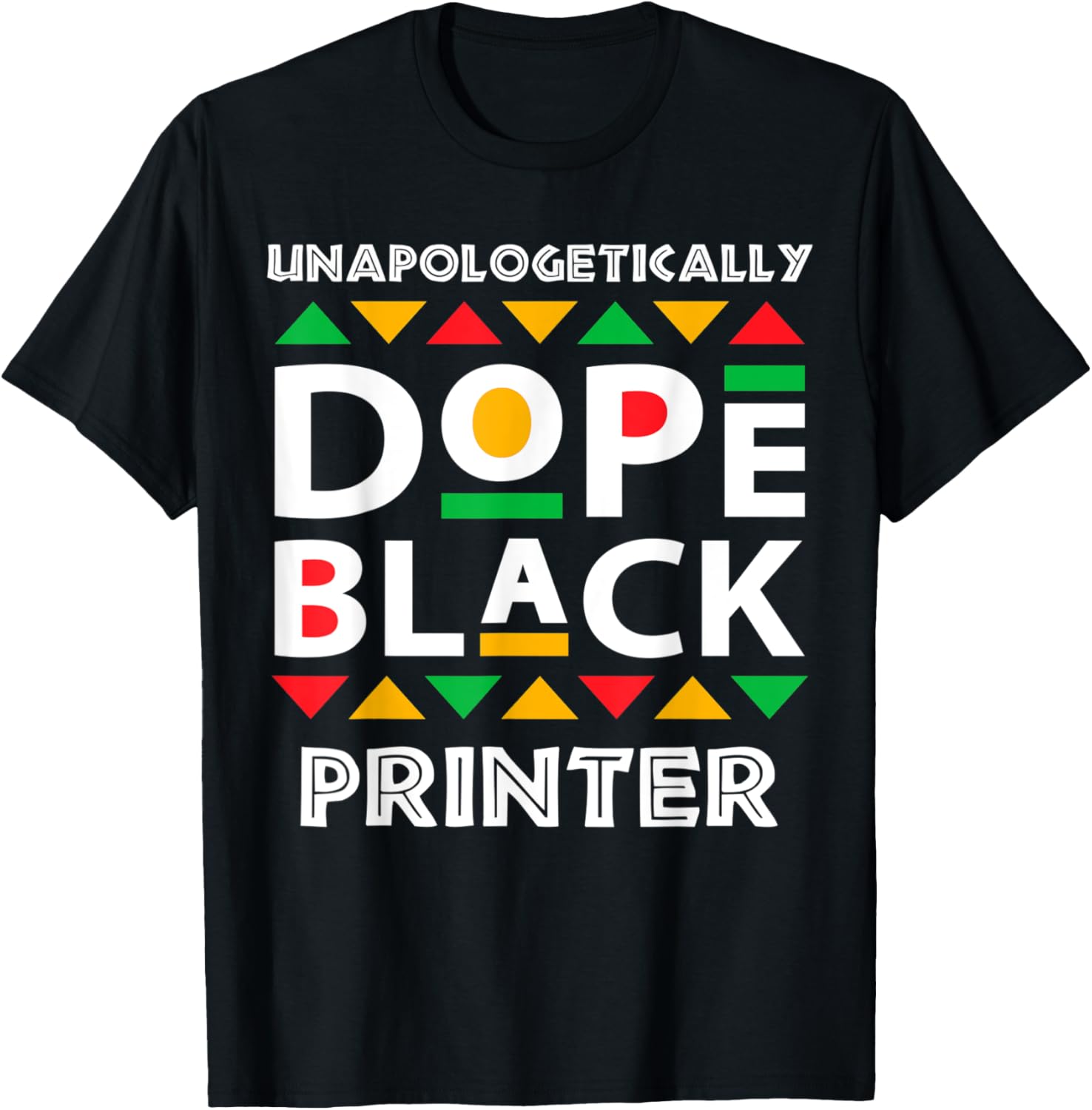 Unapologetically Dope Black Printer African American Afro