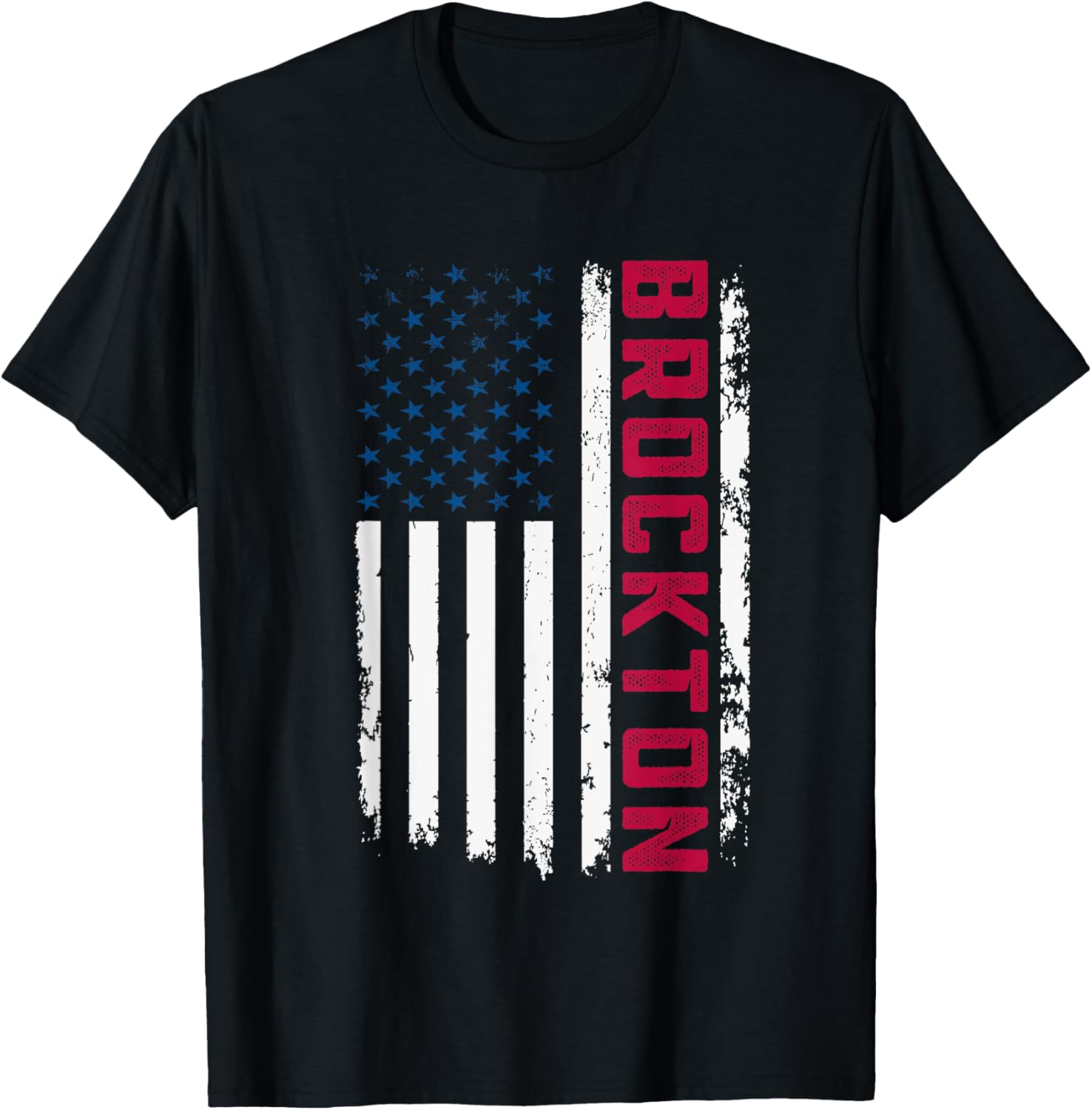 Brockton Usa Flag Lover Patriotic American Brockton