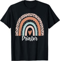 Printer Rainbow Leopard Funny Printer Appreciation