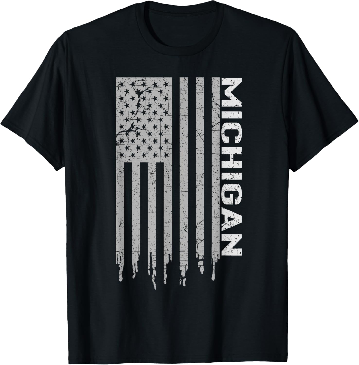 Michigan Usa Flag Patriotic American 4Th Of July Michigan