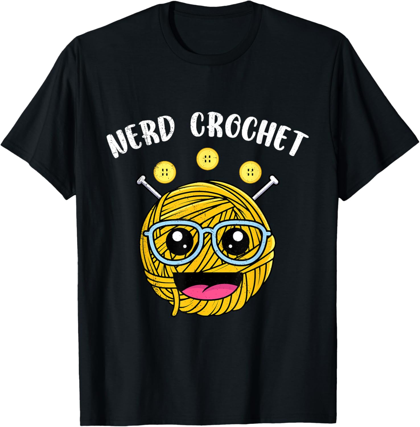 Nerd Yarn Hoarder NERD CROCHET Funny Yarn Collector