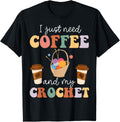 Funny Crochet Yarn & Coffee Lover Knitting Needles Knit Yarn