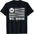 Baseball American Flag Will Benson Cincinnati Baseball Mlbpa