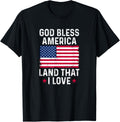 God Bless America Land That I Love Vintage Patriotic