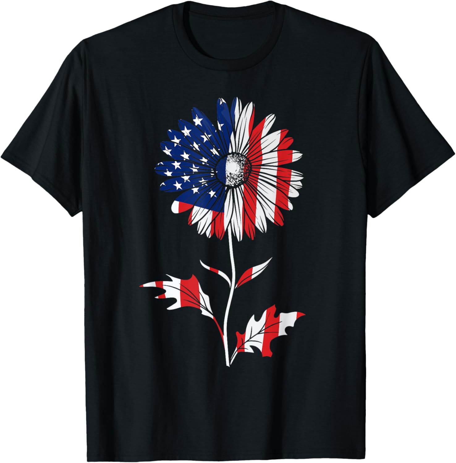 4Th Of July Daisy Usa Flag July The Fourth