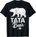 Funny Tata Bear Fathers Day Shirt