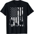 Team Roping Usa Flag Equestrian Horse Riding Header Heeler