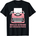 Typewriter Novel Wireless Keyboard With Integrated Printer