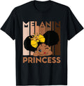 Melanin A Princess African Usa Afro Puff Black Girls