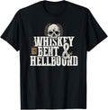 Whiskey Bent And Hellbound Shirt Distressed Biker Style